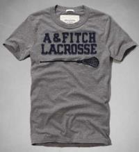 heren abercrombie and fitch korte tees lacrosse grijs Store Almere Stad c3juq637